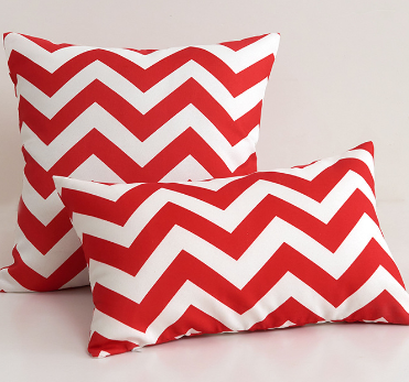2 size options Stripes/Waving Outdoor Waterproof Pillow (With Insert) waterproof outdoor throw pillow, great for your outdoor furniture