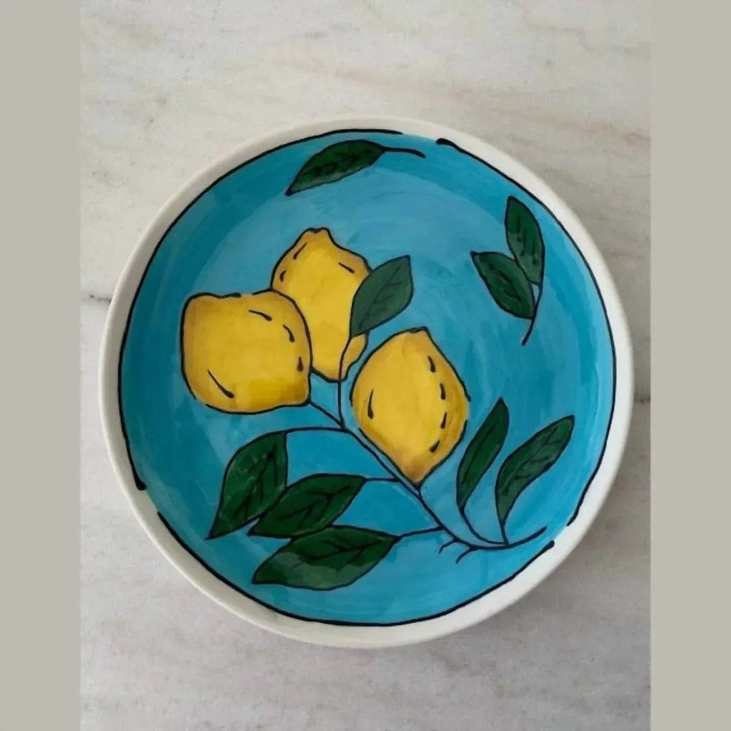 Amalfi Lemon Dinner Plate