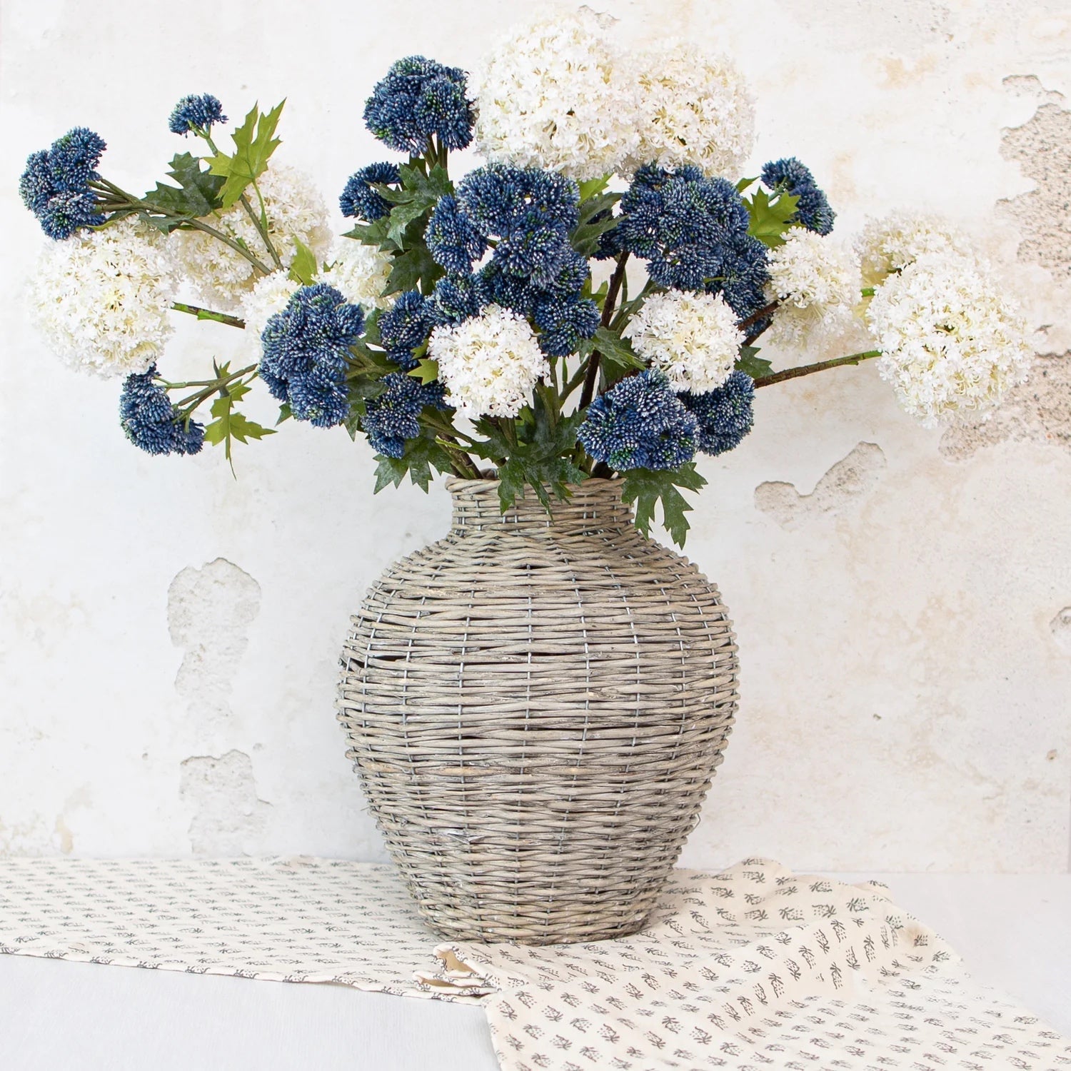 Handwoven Wicker Willow Vase
