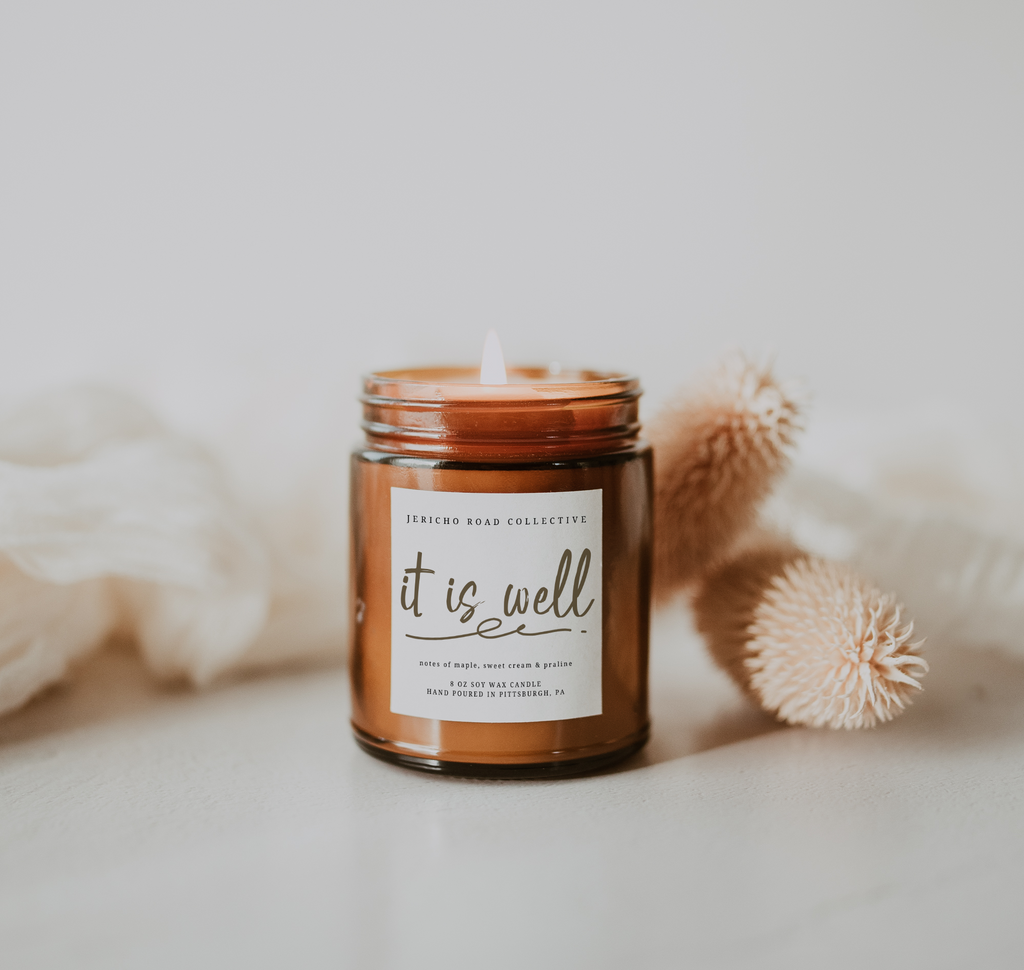It Is Well Soy Wax Candle