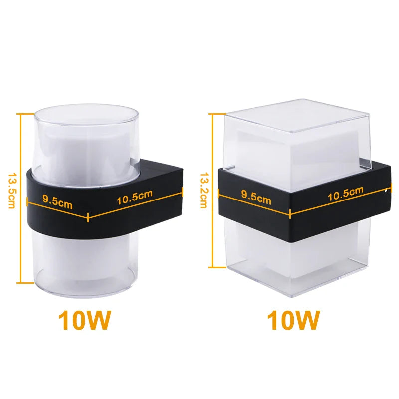 LED Outdoor Wall Lights 10W