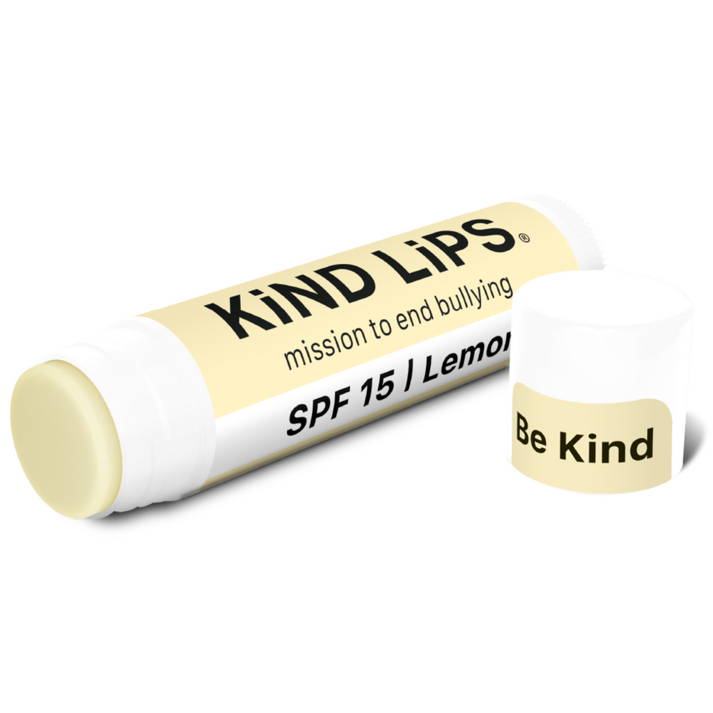 Kind Lips SPF 15 Lip Balm Lemon | Zinc Oxide | Reef Safe | Made in USA