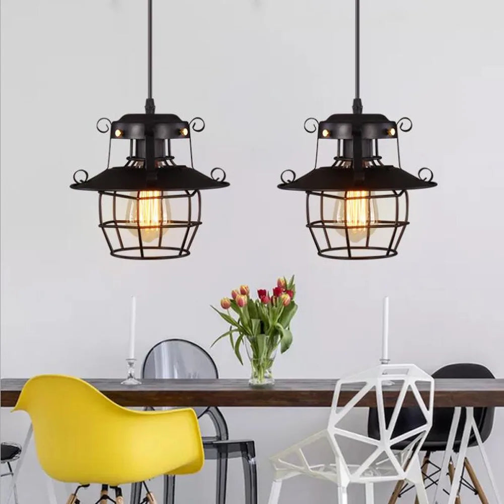 Industrial Chandelier Dining Light Fixture