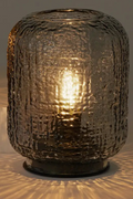 Textured Glass Led Table Lamp