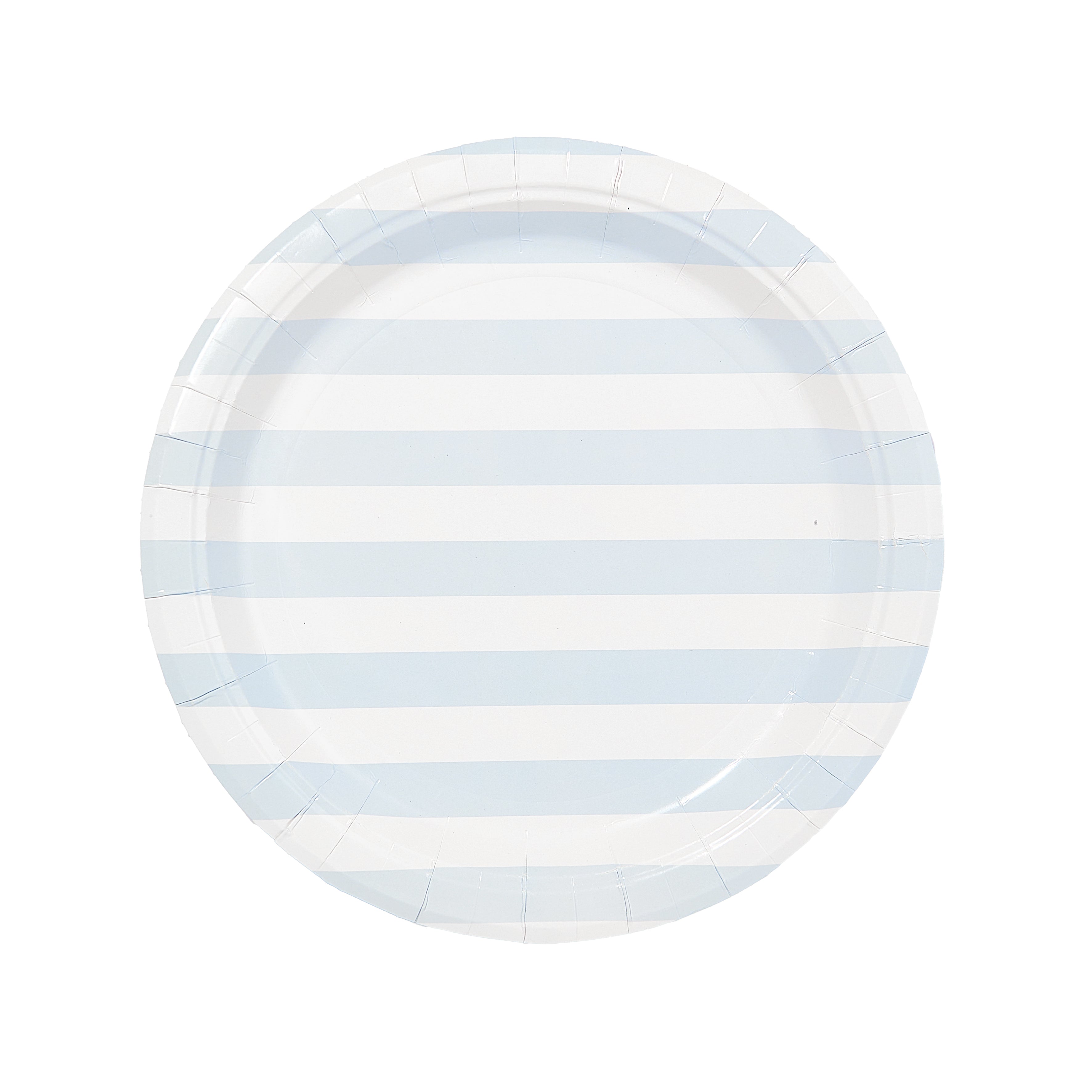 Beach Umbrella Stripe Dinner Plate - Pack of 8
