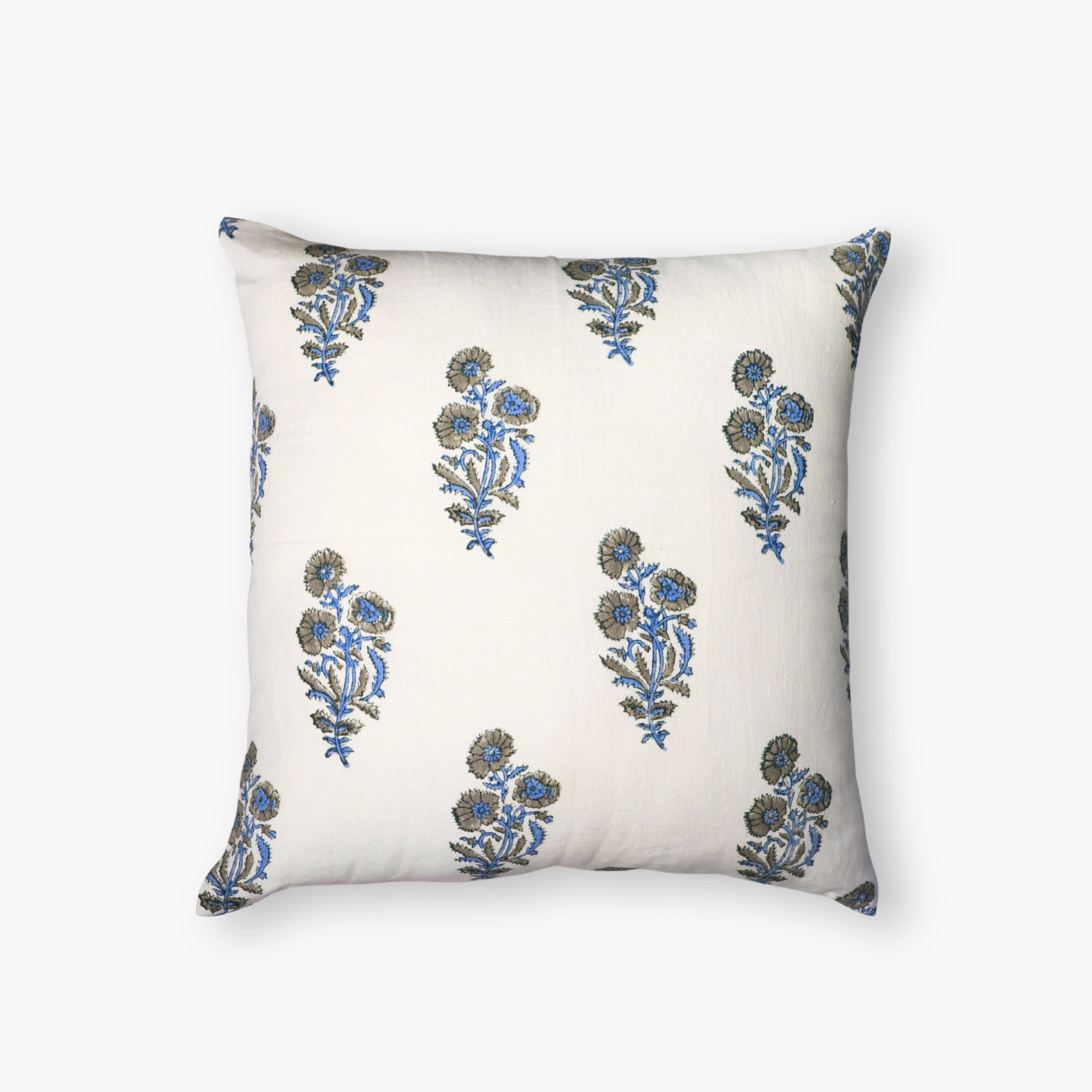 Firozi Throw Pillow Cover