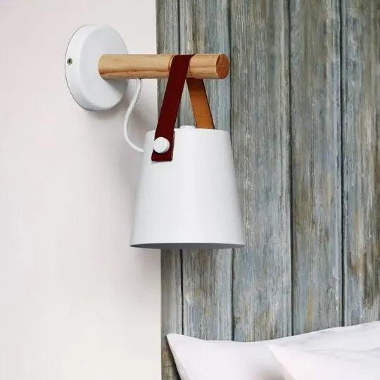 DecorBites™ Nordic Wooden Wall Lights