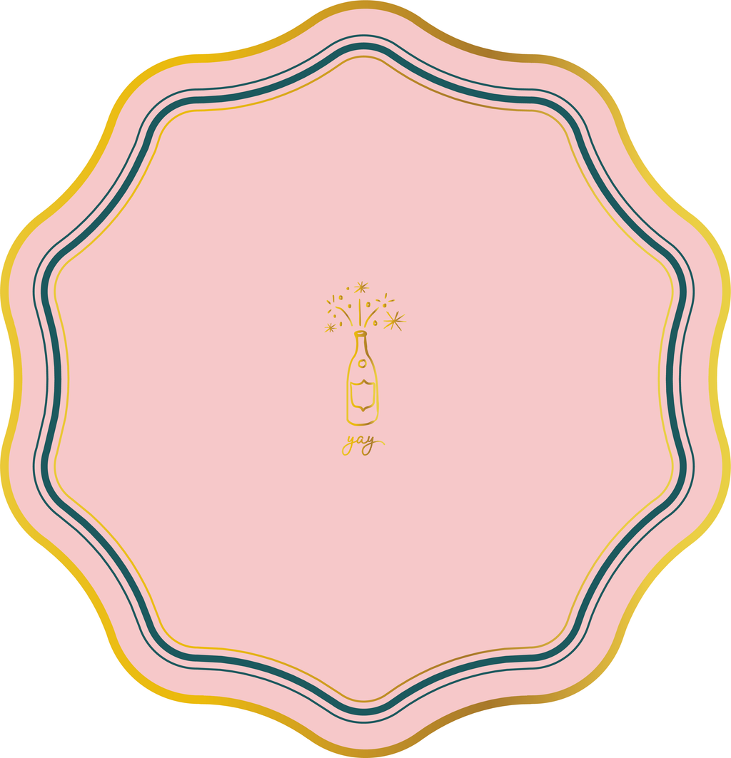 Yay Icon Party Plates- 2 Pack