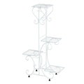 DecorBites™ Metal Plant Stand for 4 Flower Pots