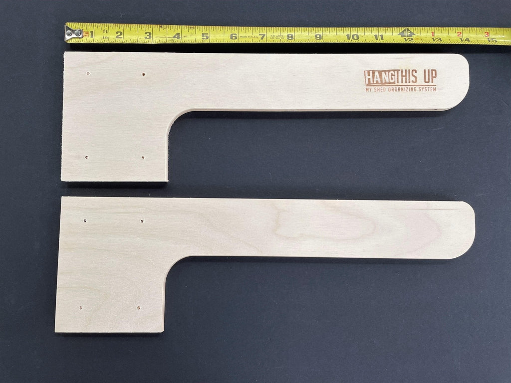 Heavy-Duty Shed Shelf Bracket Kit
