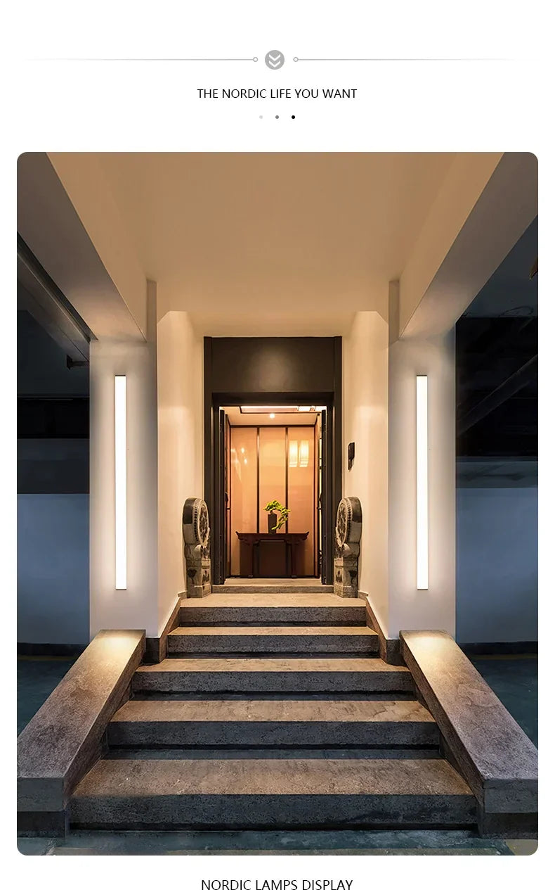 DecorBites™ Waterproof LED Outdoor Wall Light