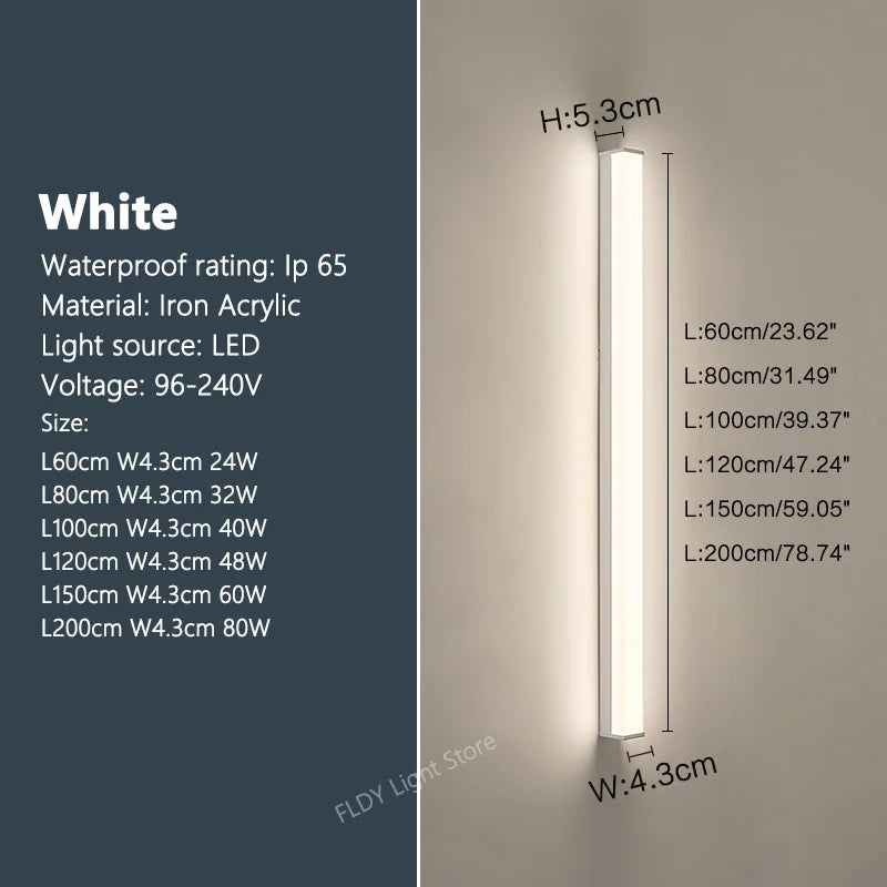 DecorBites™ Waterproof LED Outdoor Wall Light